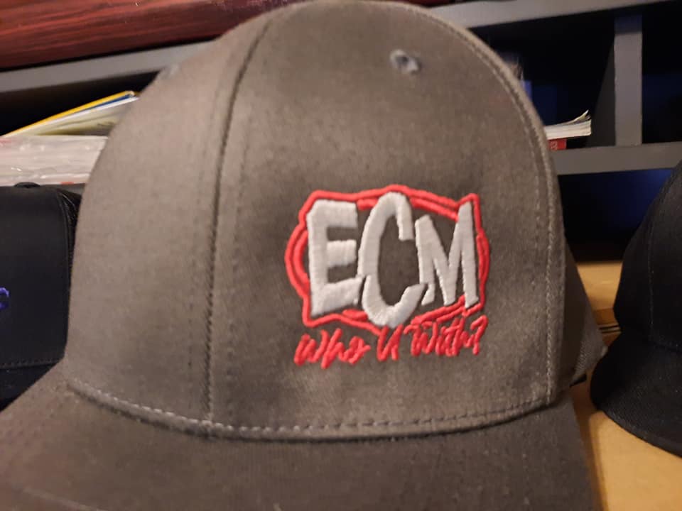 ECM Hat Oval Logo - Decky Bandanna Snapback
