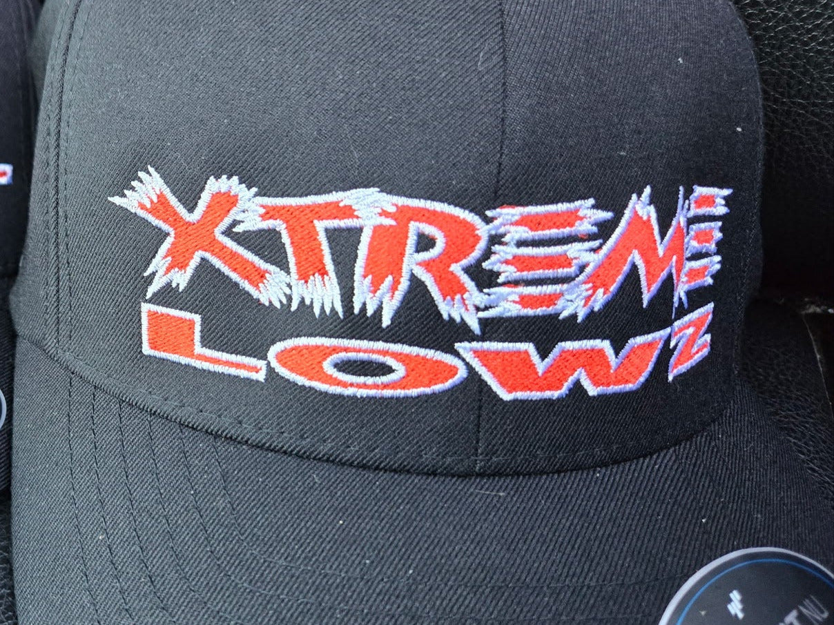 Xtreme Lowz Full logo - Flat Bill Trucker