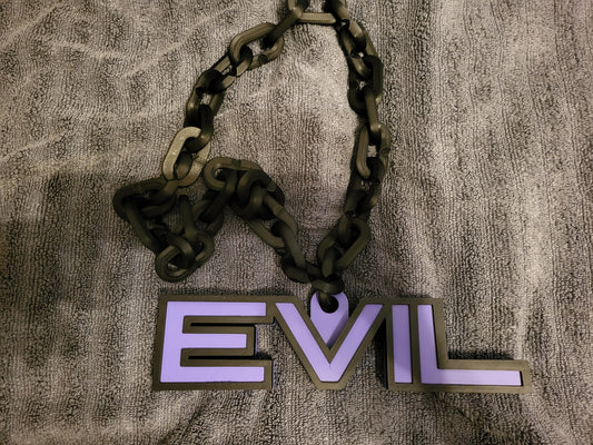 EVIL Club 3D printed "Flava Flav" chain