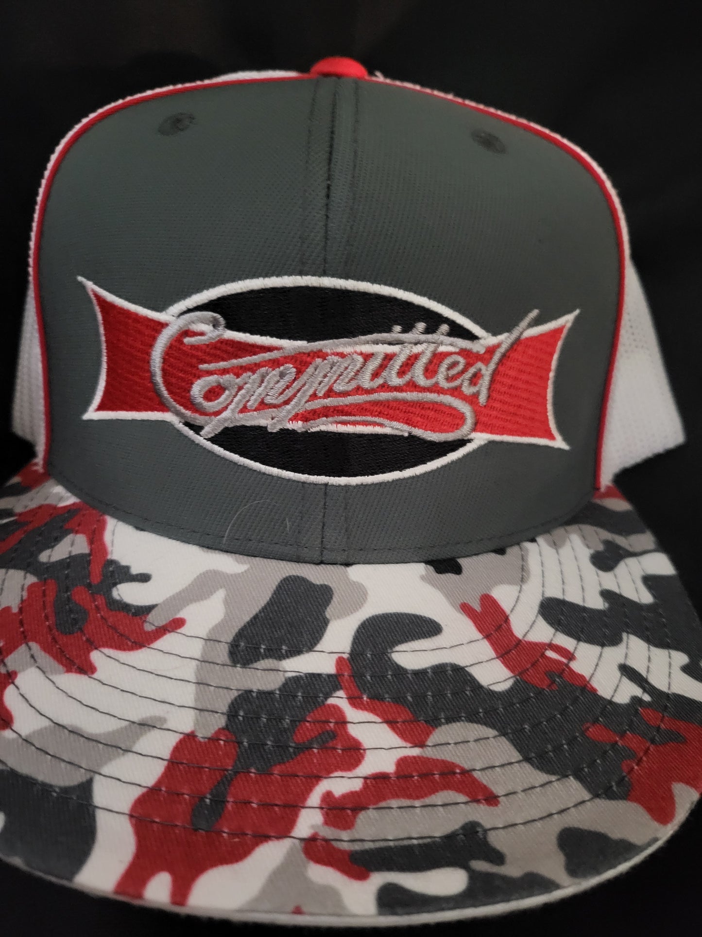 Committed Candy Wrapper Hat  - Bandanna Snapback