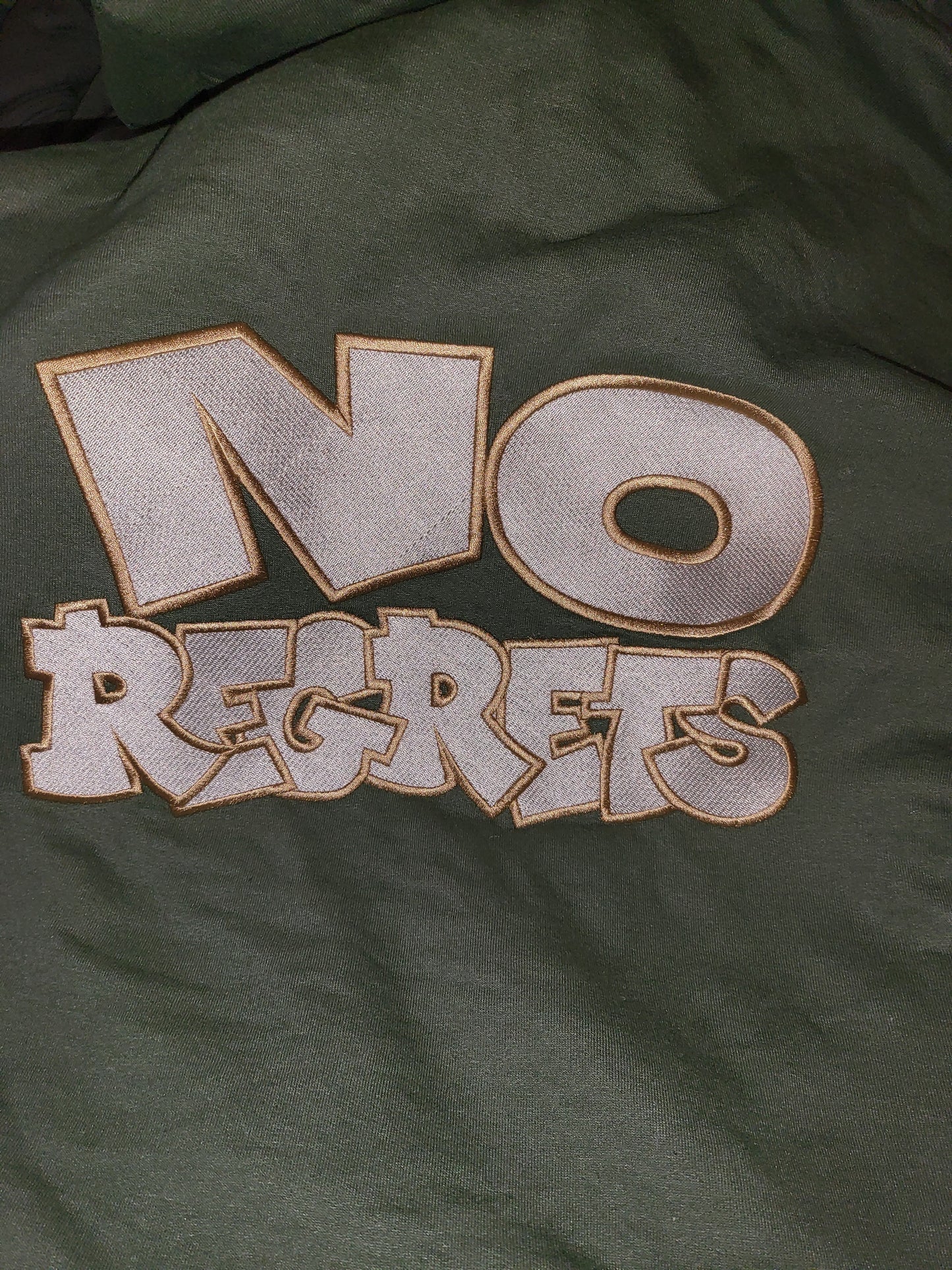 No Regrets Bubble Logo Hoodie