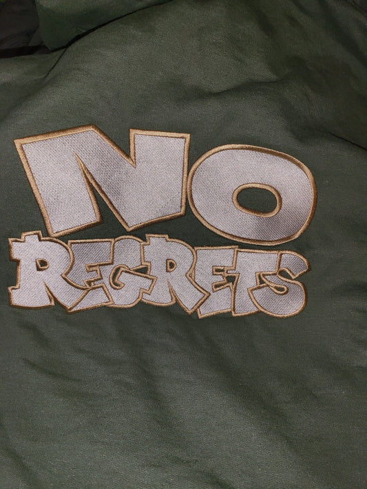 No Regrets Bubble Logo Hoodie