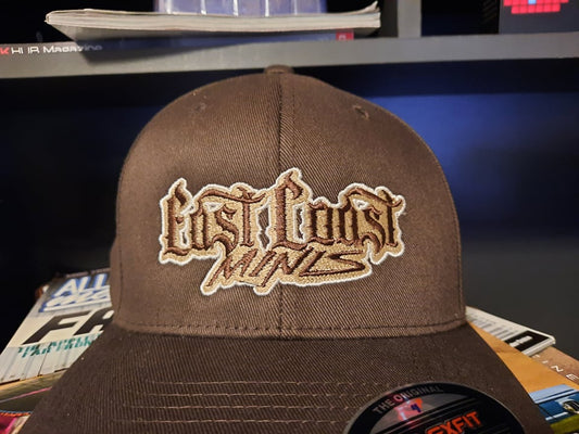 ECM Hat Script Logo - Flexfit 210