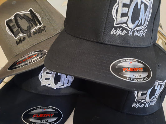 ECM Hat Oval Logo - Flexfit 210