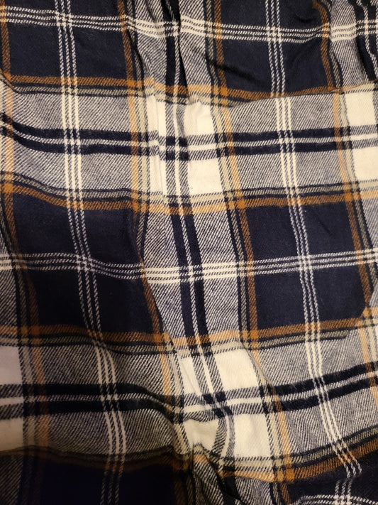 Flannel Jacket Version 22 "Generic Flannel White, Blue, Gold"