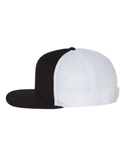 Sunset Hat - Flat Bill Trucker