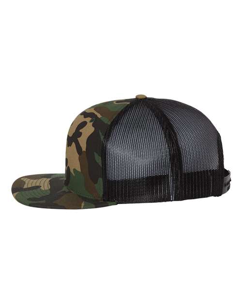 Sunset Hat - Flat Bill Trucker