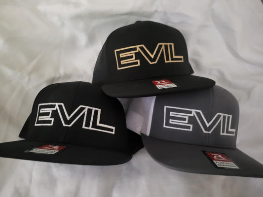EVIL Club Hat - Flat Bill Trucker