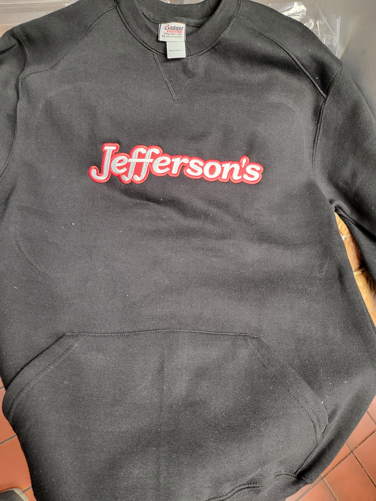 Jeffersons Badger Pocket Sweatshirt