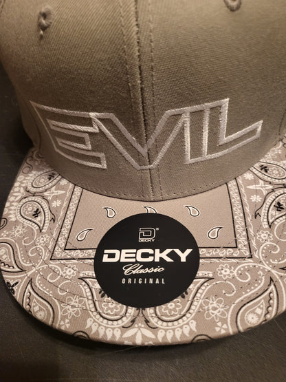 EVIL Club Hat - Decky Bandanna Snapback