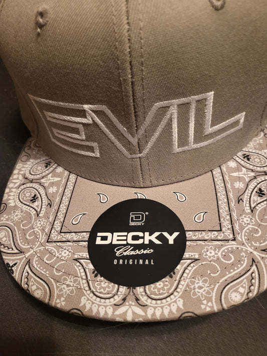 EVIL Club Hat - Decky Bandanna Snapback